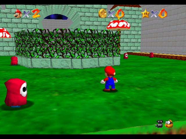 Super Mario 64 - Wacky Worlds (v2.0) Screenshot 1